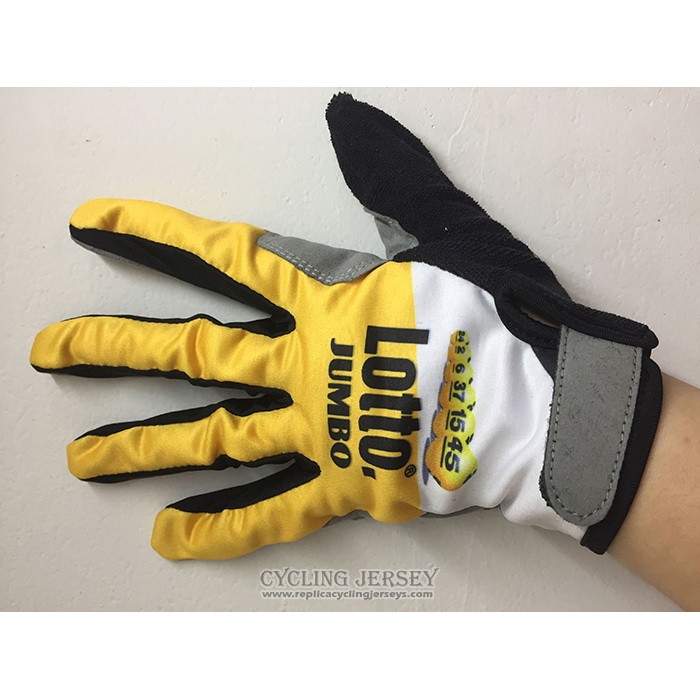 2020 Notto Nl Jumbo Full Finger Gloves Cycling Yellow